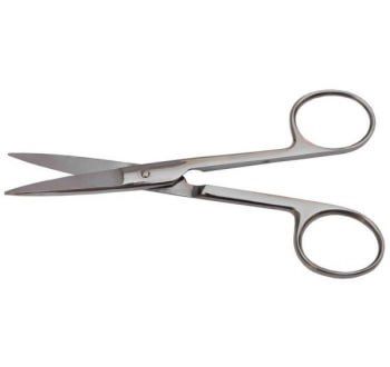 Ножиці операційні, прямі, гострокінцеві, для розрізання марлевих пов'язок, 100 мм Bio Tules Impex BTS-5-204-13